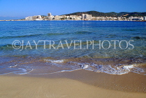 IBIZA, beach and seascape, West Coast, San Antonio town in background, SPN1355JPL