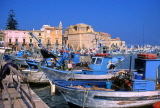 ITALY, Puglia, TRAN, harbour and Cathedral, ITL1676JPL