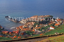 MADEIRA, Camara de Lobos, panoramic view and coast, MAD1089JPL