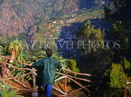 MADEIRA, Curral Das Freiras, view from Eira do Serrado, MAD1041JPL