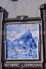 MADEIRA, Funchal, Azulejo Tile work on building (along Avenida Arriaga), MAD1134JPL
