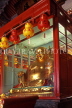 MALAYSIA, Penang, Kek Lok Si temple, Buddha image in a shrine, MSA668JPL