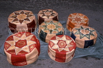 MALLORCA, Inca, market scene, leather goods, cusions, MAL1246JPL