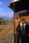 MALLORCA, Puerto Soller, narrow guage train and Mallorcan man, MAL1224JPL