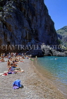 MALLORCA, Sa Calobra, beach and sunbathers, MAL98JPL