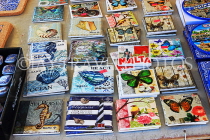 MALTA, Marsaxlokk, fishing village, market stall, souvenirs, MLT1116JPL