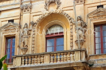 MALTA, Mdina, Courte Capitanale building facade, MLT1086JPL