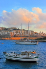 MALTA, Sliema, seafront view at sunset, MLT898JPL