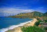 MARGARITA Island, coastal view and beach (from La Galera Fort), MAR114JPL