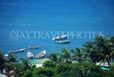 MARGARITA Island, coastal view and boats (from La Galera Fort), MAR115JPL