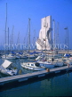 Portugal, LISBON, monument to Henry the Navigator and marina, POR460JPL