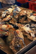 SINGAPORE, Chinatown Complex Wet Market, seafood stalls, crabs, SIN879JPL