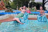 SINGAPORE, Haw Par Villa, Mermaids, SIN529JPL