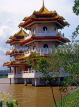 SINGAPORE, Jurong Chinese Gardens, Cloud Wrapped Pavilion & Moon Receiving Tower, SIN309JPL