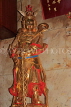 SINGAPORE, Little India, Leong San See Temple, interior, statues of deities, SIN658JPL