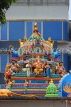 SINGAPORE, Little India, Sri Veeramakaliamman Temple, statues of deities, SIN812JPL