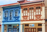SINGAPORE, Little India, traditional shop-houses, SIN667JPL