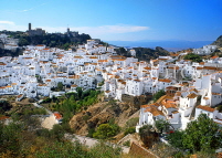 SPAIN, Andalucia, CASARES mountain village, SPN1476JPL