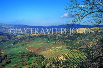 SPAIN, Andalucia, RONDA, surrounding countryside view, SPN1116JPL