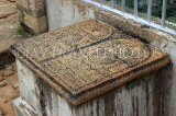 SRI LANKA, Anuradhapura, Isurumuniya Rock Temple, Buddha's footprint carvings, SLK5749JPL