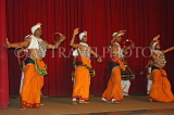 SRI LANKA, Kandy, dance ensemble, dancers performing, SLK2942JPL