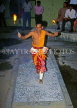 SRI LANKA, Kandy, dance ensemble, fire walker, SLK2147JPL