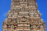 SRI LANKA, Matale, Arulmigu Sri Muthumariamman Hindu Temple (Kovil), Raja Koburum statues, SLK2967JPL