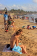 SRI LANKA, Negombo, evening by the seaside, locals and tourists, SLK5948JPL