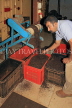 SRI LANKA, Ramboda, Bluefield Tea Gardens (factory), worker and machinery, SLK4345JPL