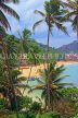 SRI LANKA, south coast, Unawatuna, coast and coconut tree, SLK4658JPL