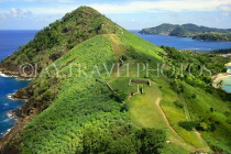 ST LUCIA, Pigeon Island, Pigeon Point, STL691JPL
