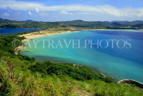 ST LUCIA, Pigeon Island, coastal view from Pigeon Point, STL609JPL