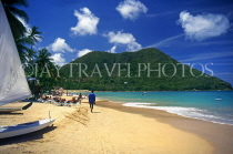 ST LUCIA, Rodney Bay and beach, STL642JPL