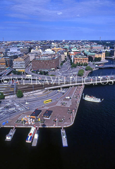 SWEDEN, Stockholm, Norrmalm Island, view from City Hall, SWE164JPLA