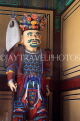 South Korea, SEOUL, Bongeunsa Temple, Jinyeomun Gate, encased staues, SK867JPL