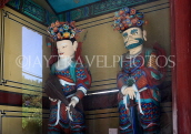South Korea, SEOUL, Bongeunsa Temple, Jinyeomun Gate, encased staues, SK868JPL