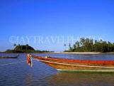 THAILAND, Ko Samui Island, seascape with fishing boat, THA1307JPL