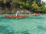 THAILAND, Koh Lipe Island, kayakers paddling in shallow sea, THA2080JPL