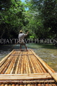 THAILAND, Phang Nga Province, KHAO LAK, Bamboo Rafting, THA4455JPL