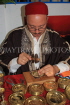 TUNISIA, crafts, brassware, worker engraving, TUN22JPL
