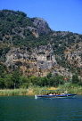 TURKEY, Dalyan, Dalyan River and Lycian Rock Tombs, TUR608JPL