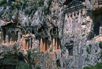 TURKEY, Dalyan, Lycian Rock Tombs, TUR727JPL