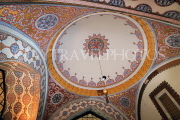 TURKEY, Istanbul, Topkapi Palace, Imperial Council Chamber, ceiling and dome, TUR1078PL