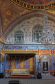TURKEY, Istanbul, Topkapi Palace, The Harem, Imperial Hall, with Sultan's throne, TUR1034PL