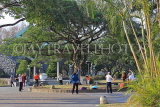 Taiwan, TAIPEI, 228 Peace Park, people practicing Tai Chi, TAW559JPL