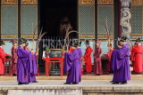 Taiwan, TAIPEI, Confucius Temple, and ancient ritual ceremony being performed, TAW1093JPL