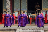 Taiwan, TAIPEI, Confucius Temple, and ancient ritual ceremony being performed, TAW1097JPL