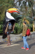 Taiwan, TAIPEI, Taipei Zoo, toucan telephone booth, TAW323JPL