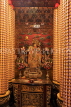 Taiwan, TAIPEI, Wunchang Temple, statues of deities in shrine, TAW480JPL