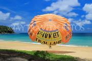 Thailand, PHUKET, Karon Beach, Parasail on beach, THA3611JPL